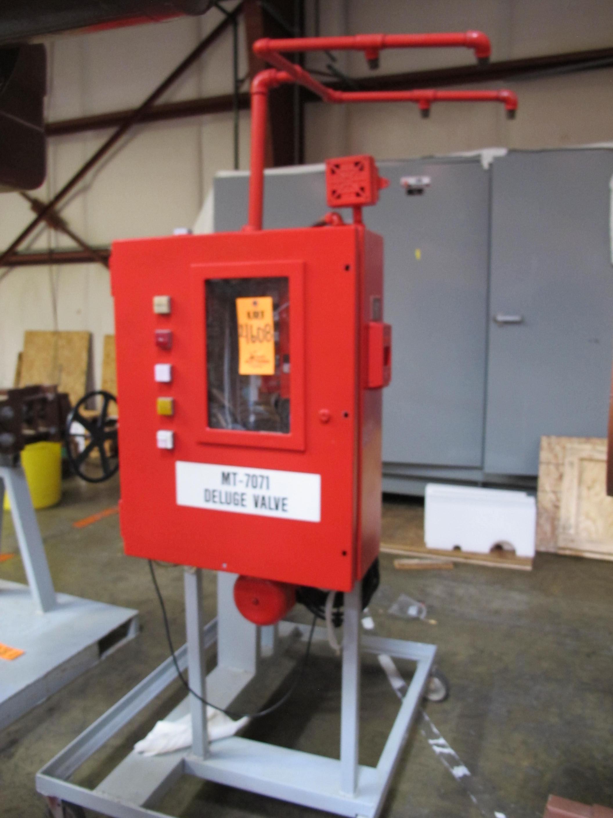 MT-7071 DELUGE VALVE, TRAINING AID. LOADING & HANDLING FEE $15-4608